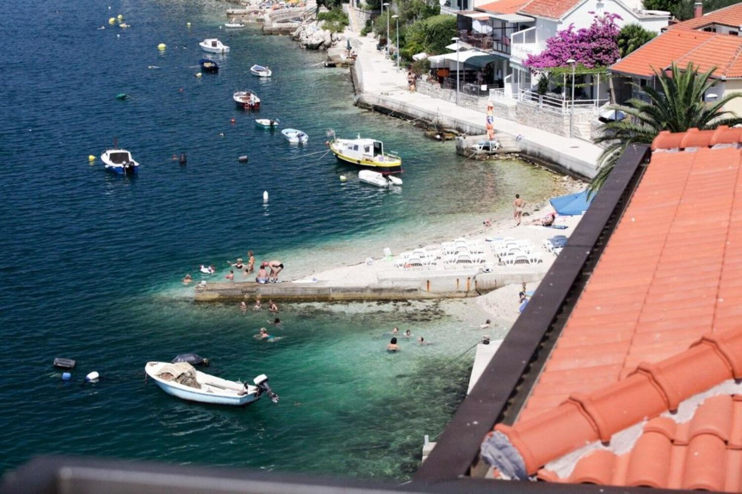 Apartments Drago - With Sea View Klek Bagian luar foto
